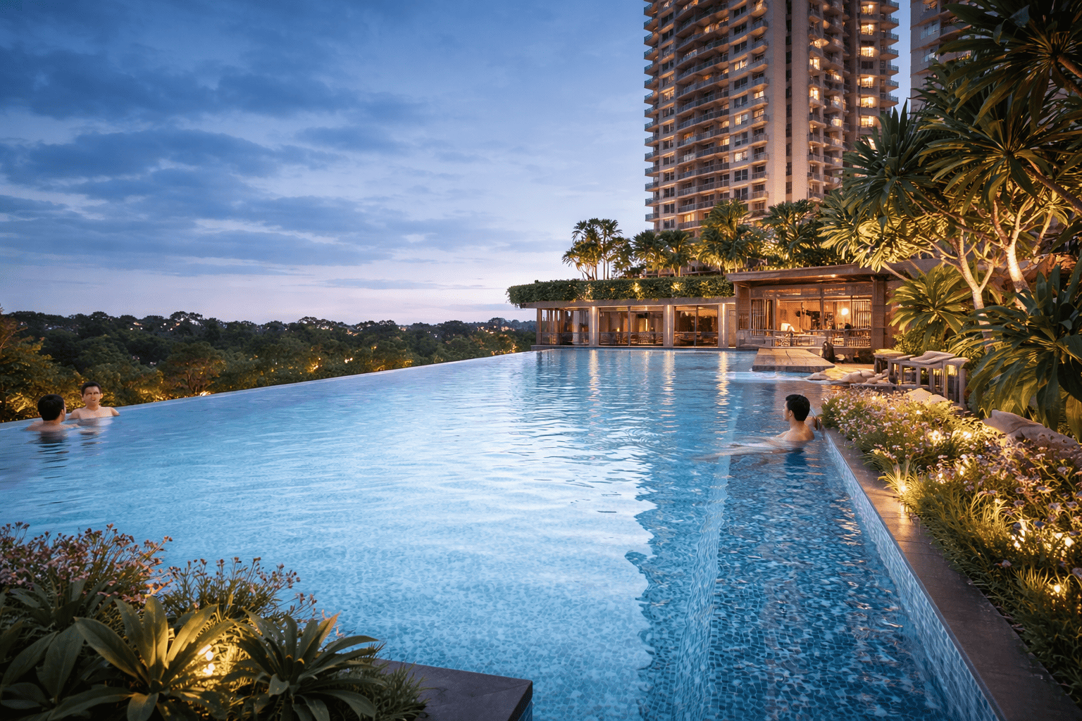 Mahindra Vista Infinity Pool